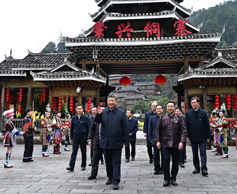 踏訪貴州鄉(xiāng)村 總書記指引文旅體融合發(fā)展方向